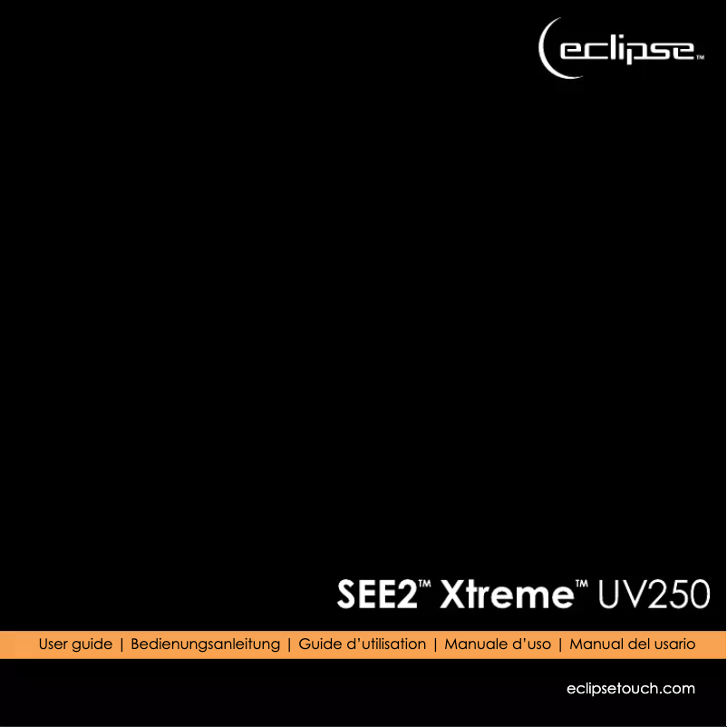 Página 1 del manual Manual de usuario Mad Catz Eclipse UV250