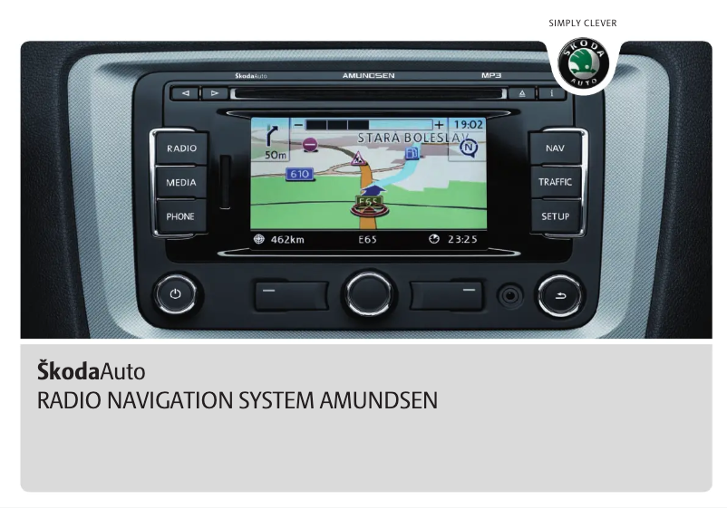 Página 1 del manual Manual de usuario Blaupunkt RNS 310 Skoda Amundsen