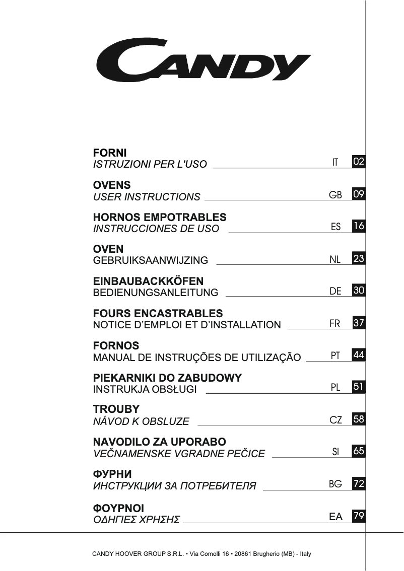 Imagen de la primera página del manual del dispositivo FCC604AV/E