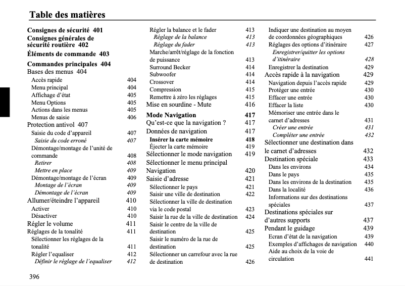 Imagen de la primera página del manual del dispositivo Cascade 7944