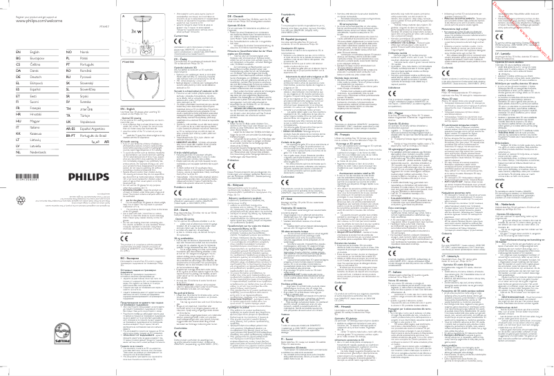 Página nº 1 - Manual de usuario Philips PTA417