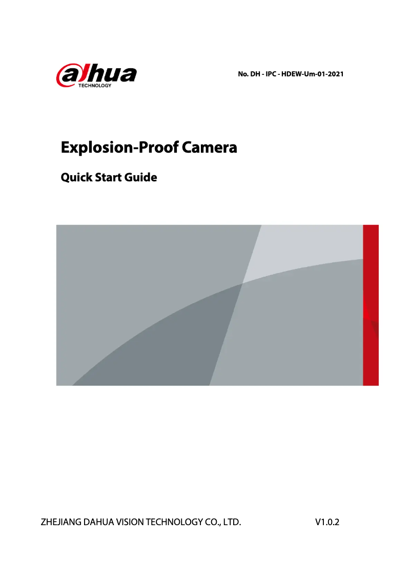 Imagen de la primera página del manual del dispositivo IPC-HDEW8841R-Z