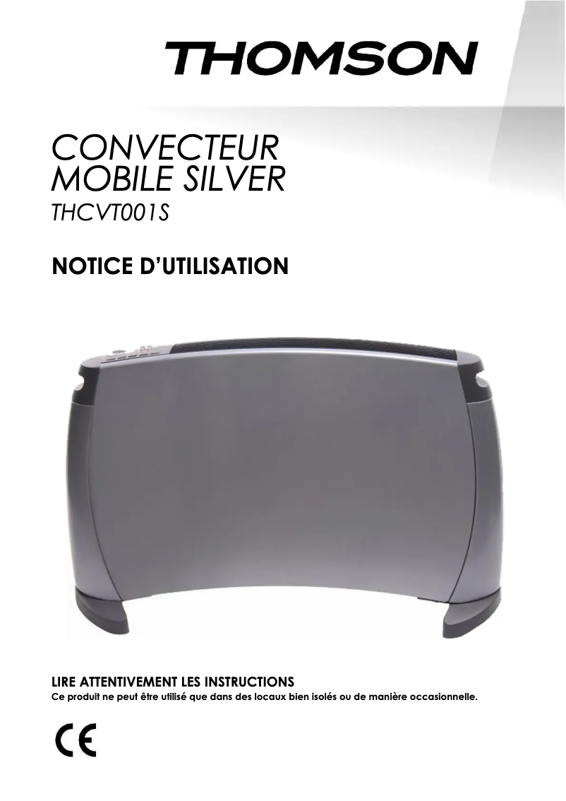 Página 1 del manual Manual de usuario Thomson THCVT001S