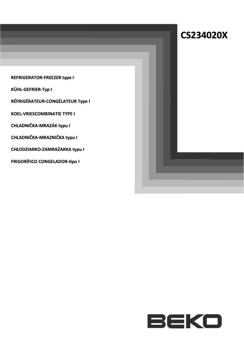 Imagen de la primera página del manual del dispositivo CS234020X