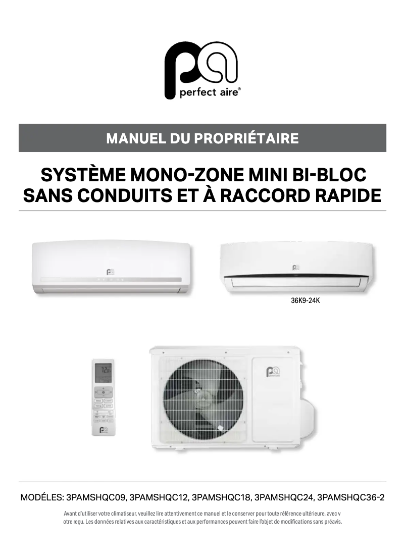 Imagen de la primera página del manual del dispositivo 3PAMSHQC24