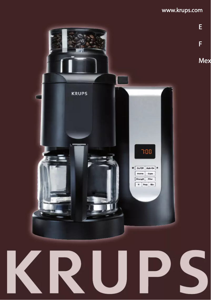 Imagen de la primera página del manual del dispositivo KM7005