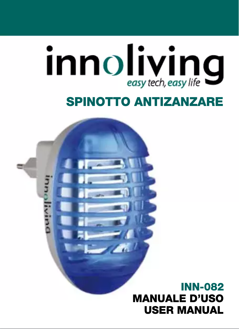 Imagen de la primera página del manual del dispositivo INN-082