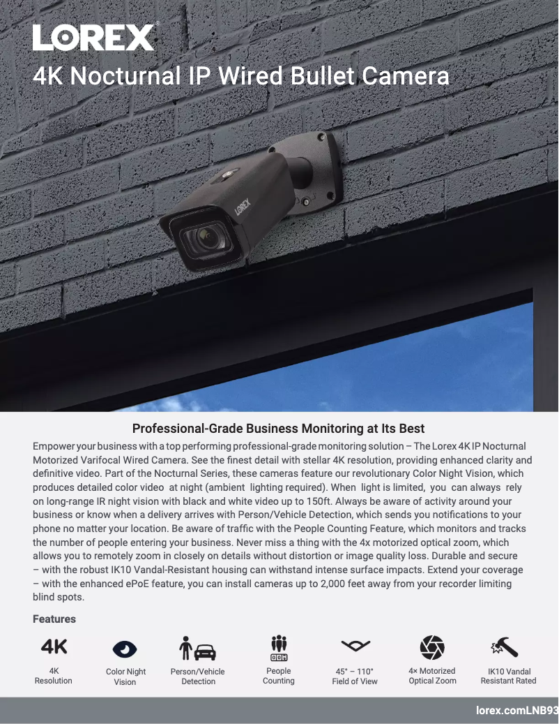 Imagen de la primera página del manual del dispositivo LNB9393