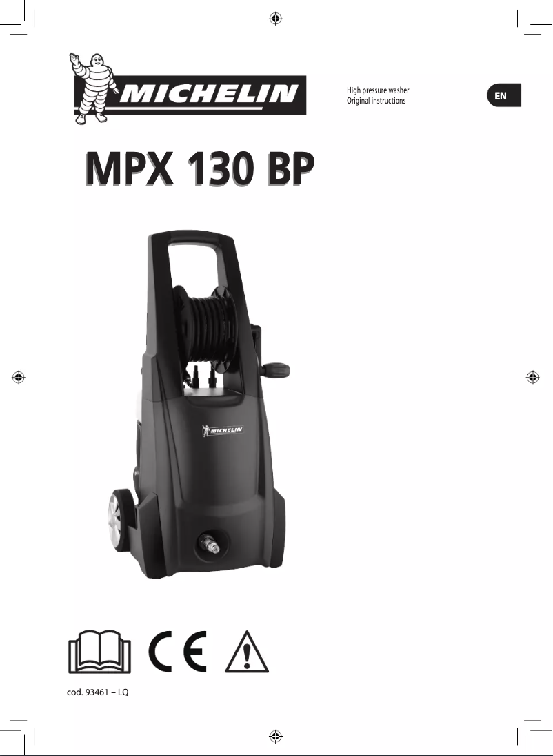 Imagen de la primera página del manual del dispositivo MPX 130 BP