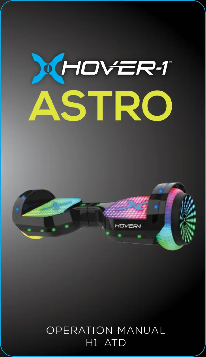 Página 1 del manual Manual de usuario Hover-1 Astro