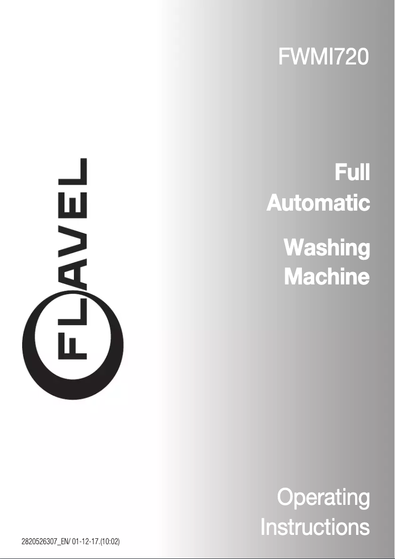 Página 1 del manual Manual de usuario Flavel FWMI720