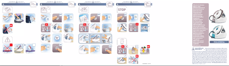 Página 1 del manual Manual de usuario Tefal Easy Pressing GV5220