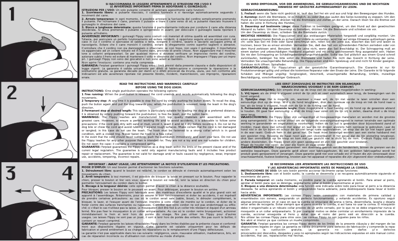 Página nº 1 - Manual de usuario Ferplast Flippy Regular