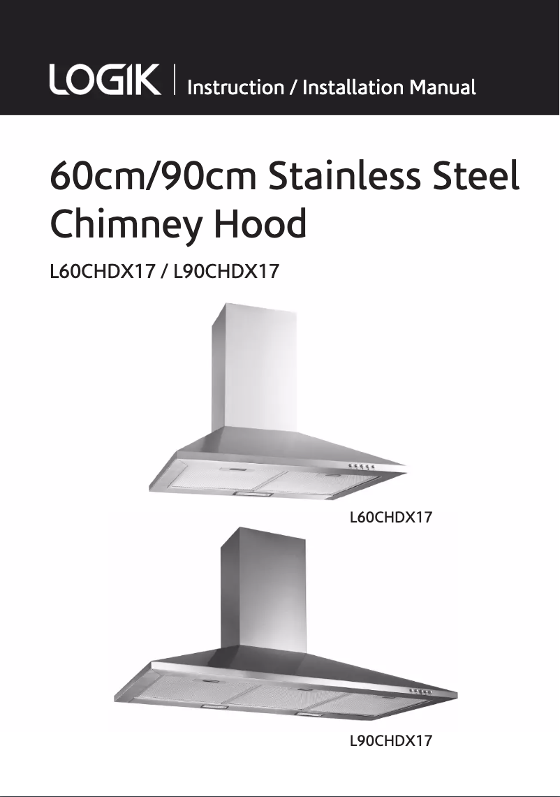 Imagen de la primera página del manual del dispositivo L90CHDX17