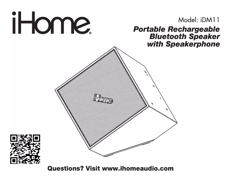 Imagen de la primera página del manual del dispositivo IDM11