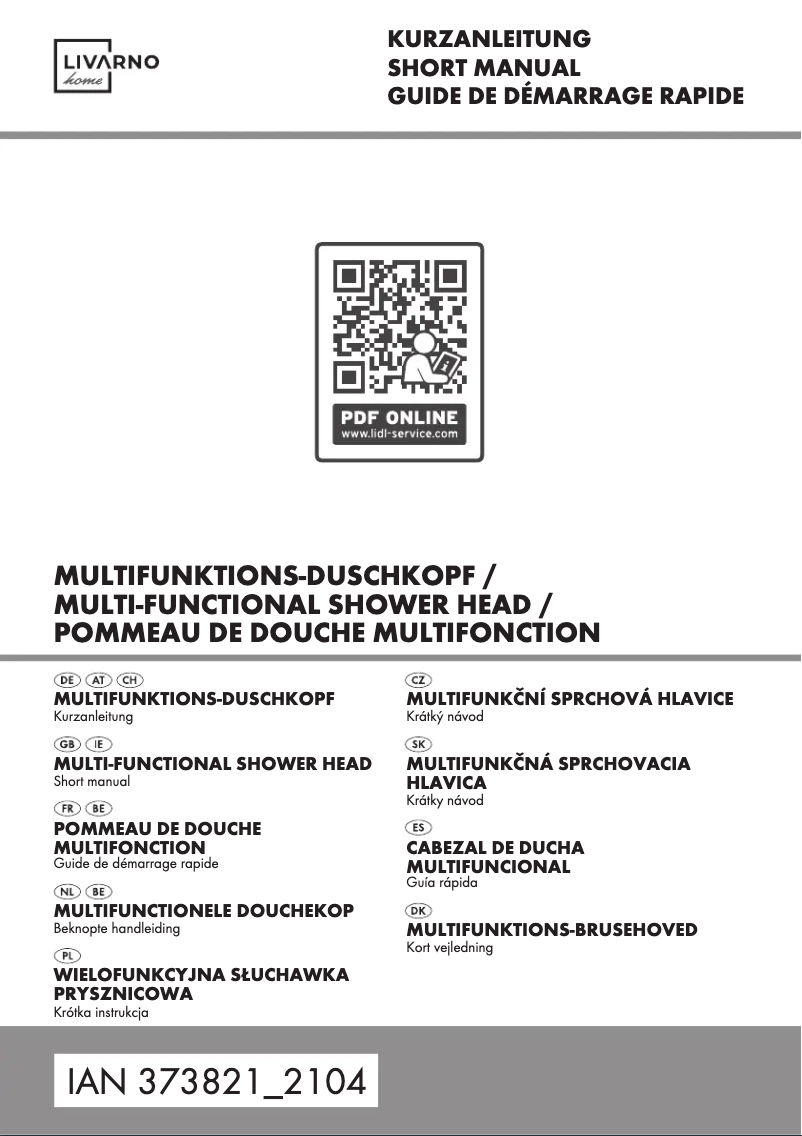 Página 1 del manual Manual de usuario Livarno Lux IAN 373821