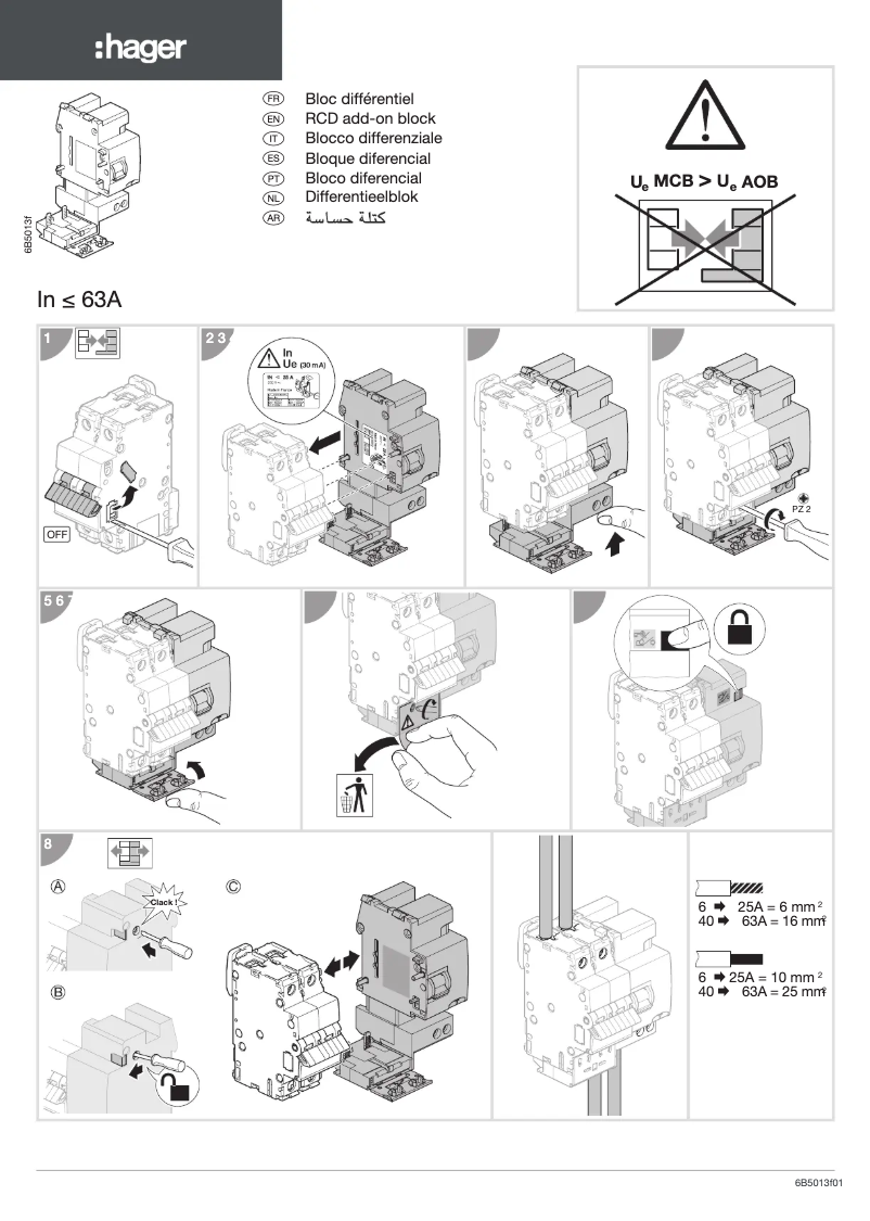 Imagen de la primera página del manual del dispositivo BF464