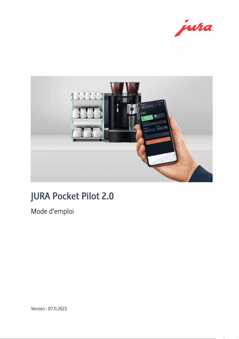 Imagen de la primera página del manual del dispositivo Pocket Pilot 2.0