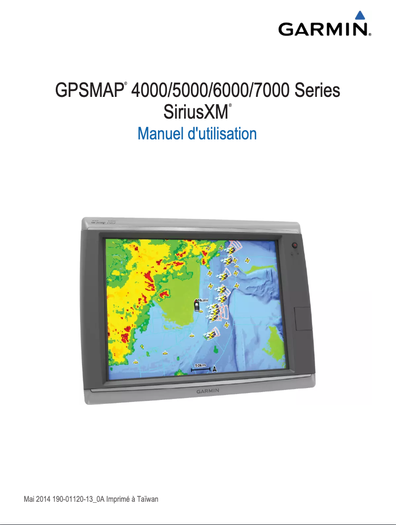 Página 1 del manual Manual de instrucciones Garmin GXM 51