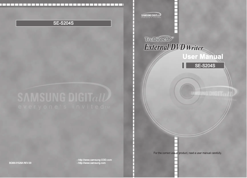 Imagen de la primera página del manual del dispositivo Trudirect SE-S204S