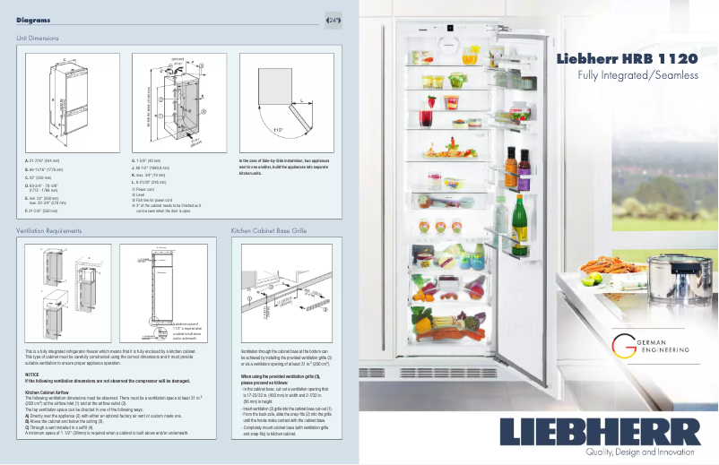 Imagen de la primera página del manual del dispositivo HRB-1120