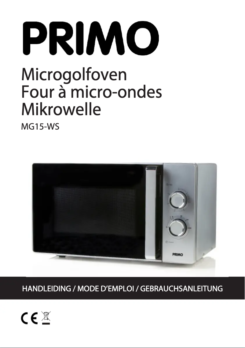 Página 1 del manual Manual de usuario Primo MG15-WS