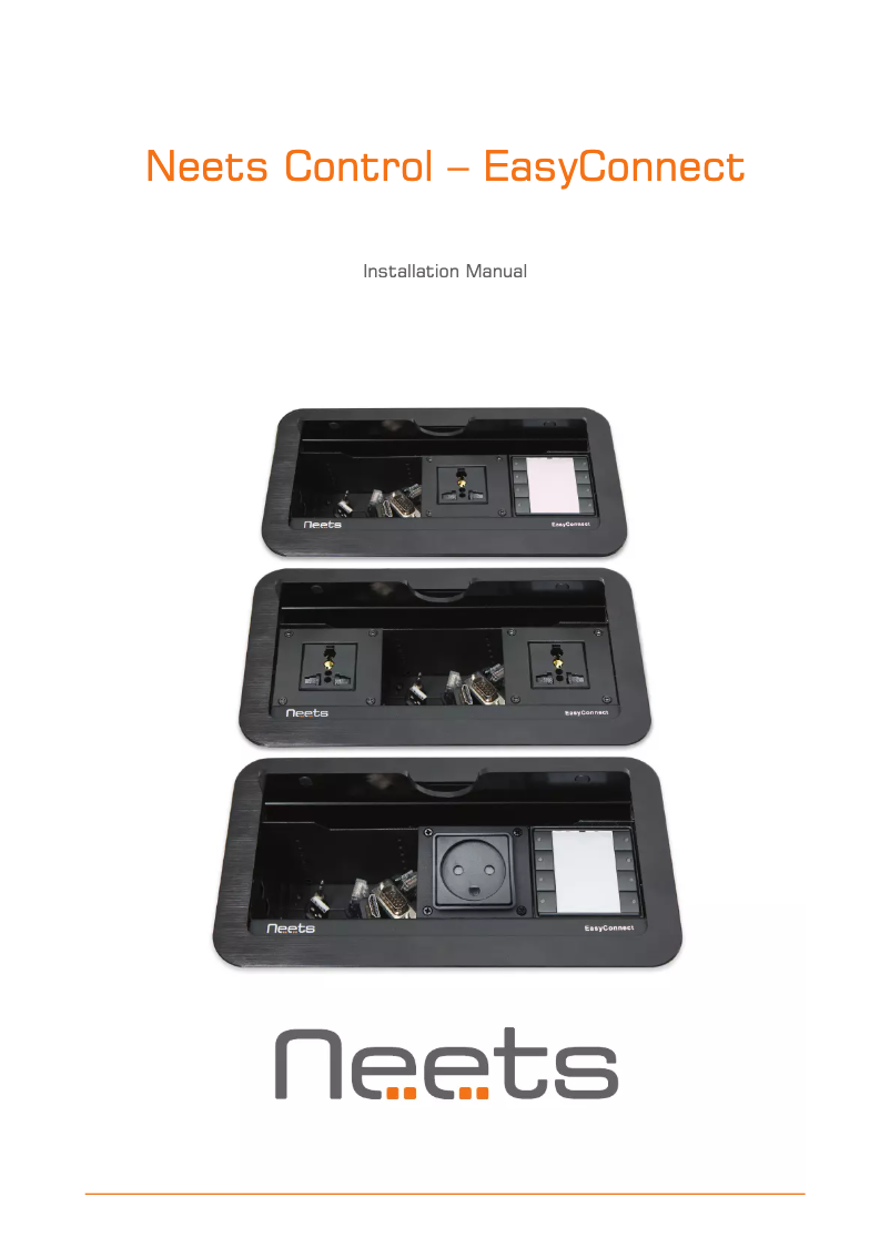 Imagen de la primera página del manual del dispositivo EasyConnect