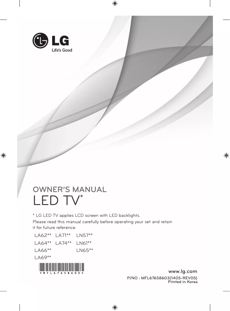 Página nº 1 - Manual de usuario LG 55LA690S