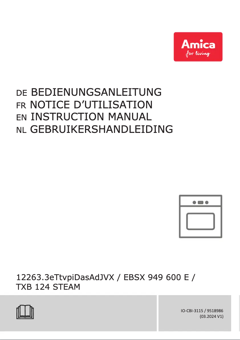 Imagen de la primera página del manual del dispositivo EBSX 949 600 E