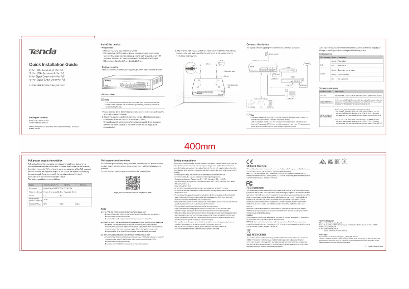 Imagen de la primera página del manual del dispositivo SG110PC