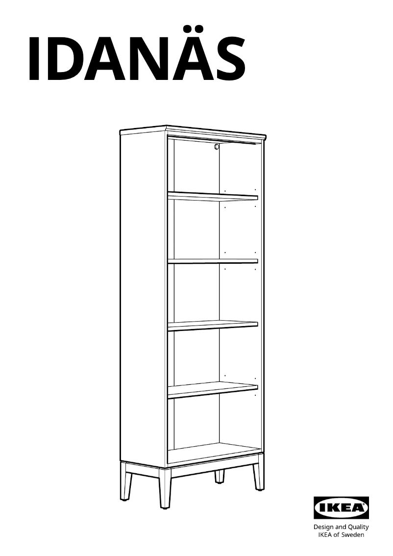 Página 1 del manual Manual de usuario Ikea IDANÄS 804.878.32