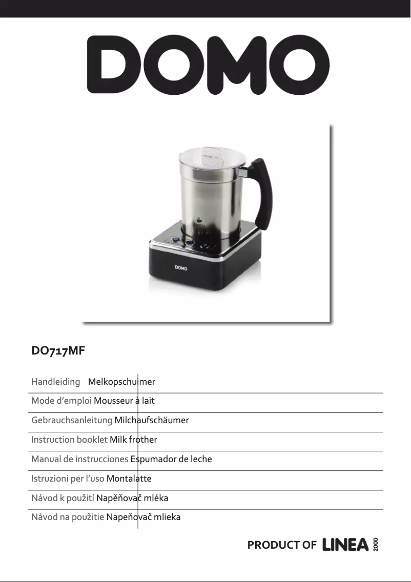 Imagen de la primera página del manual del dispositivo DO717MF