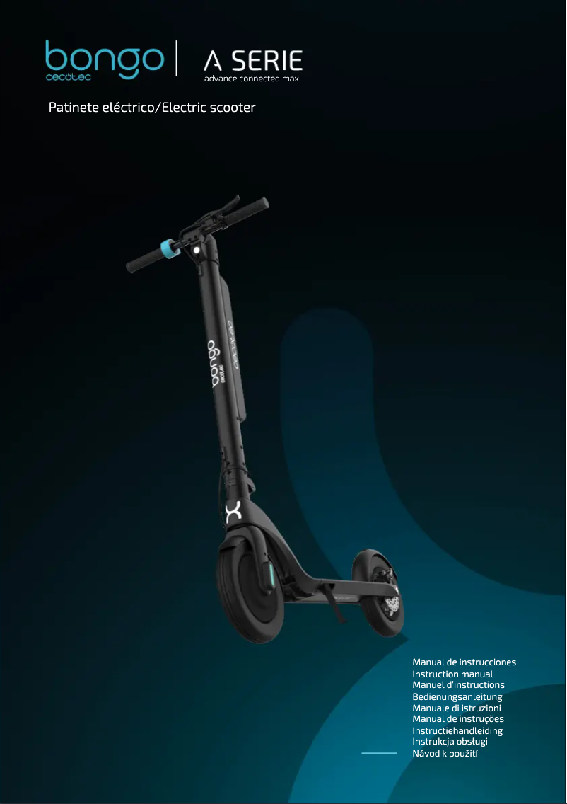 Página 1 del manual Manual de usuario Cecotec Bongo Serie A Advance Connected Max