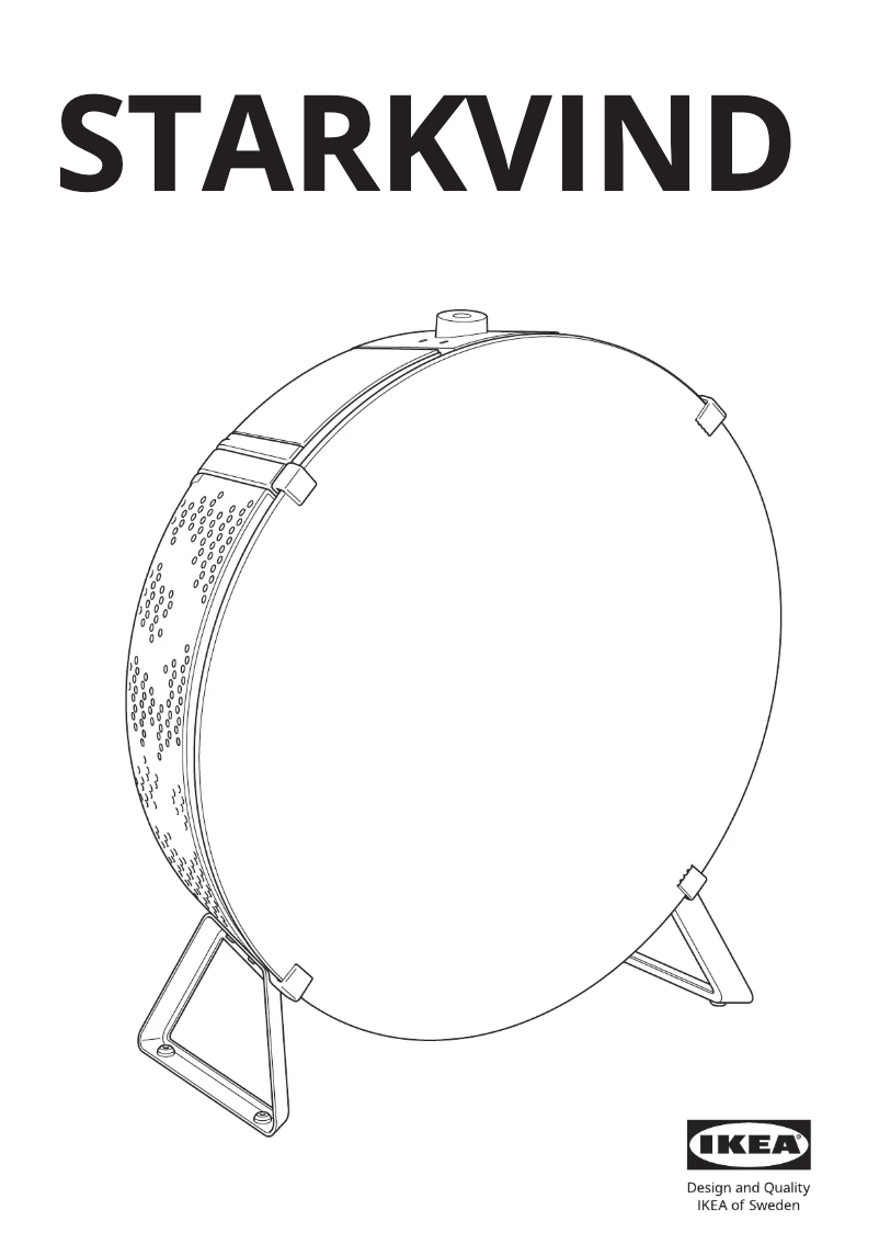 Imagen de la primera página del manual del dispositivo STARKVIND 404.619.52