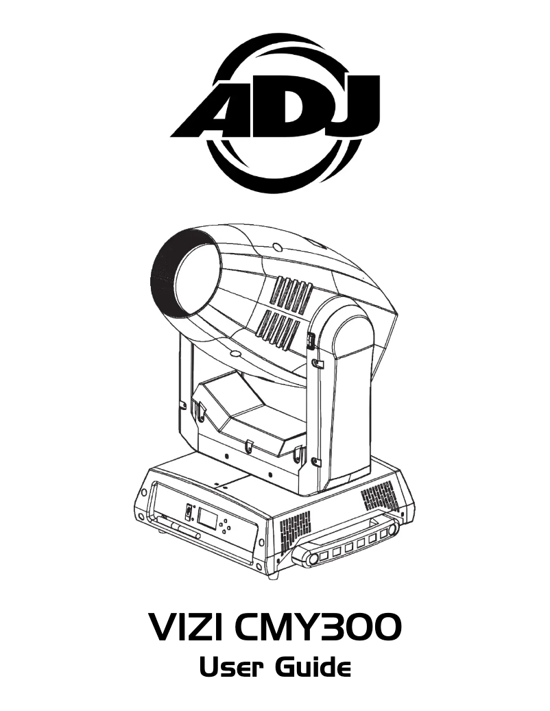 Página 1 del manual Manual de usuario Adj VIZI CMY300