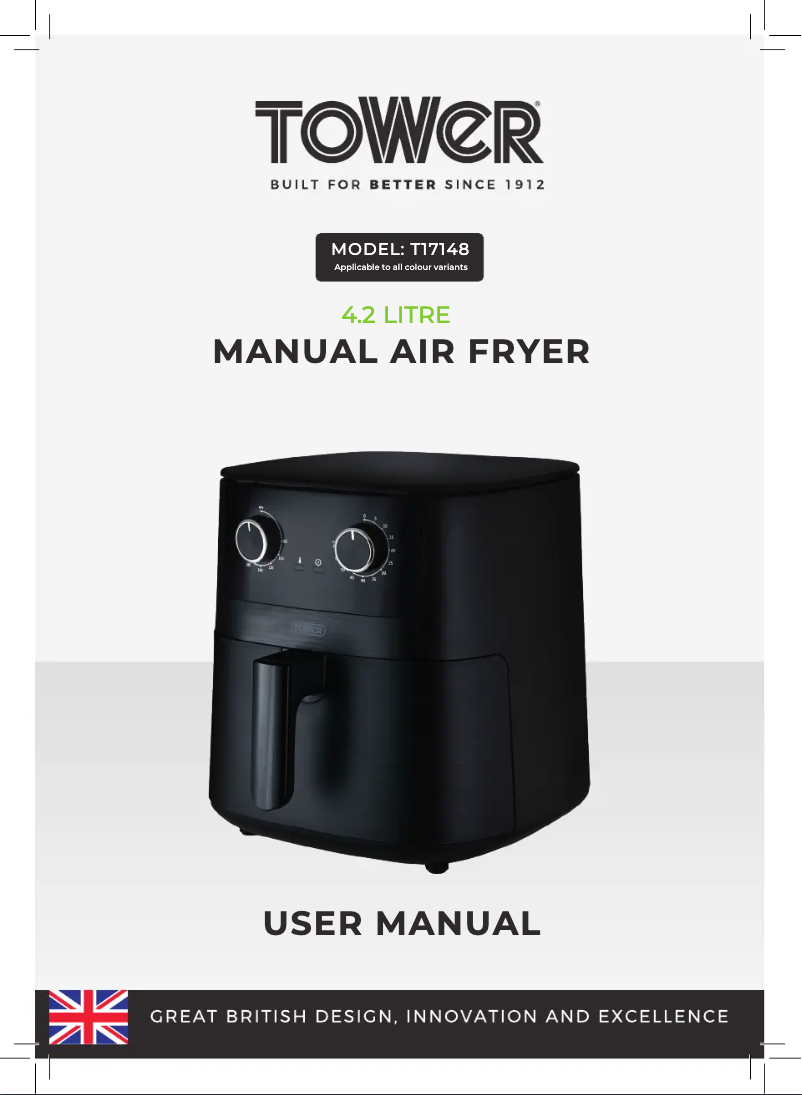 Página 1 del manual Manual de usuario Tower Vortx T17148