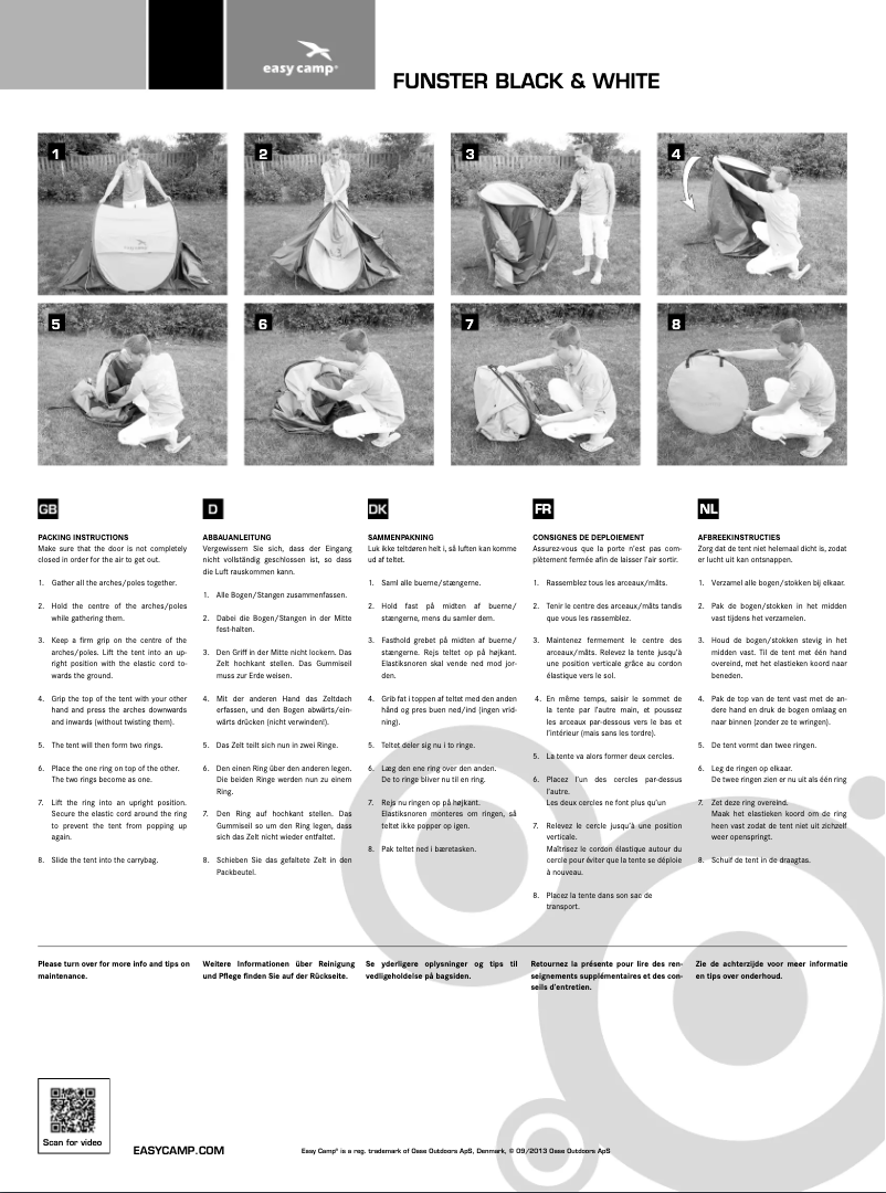 Imagen de la primera página del manual del dispositivo Carnival Funster