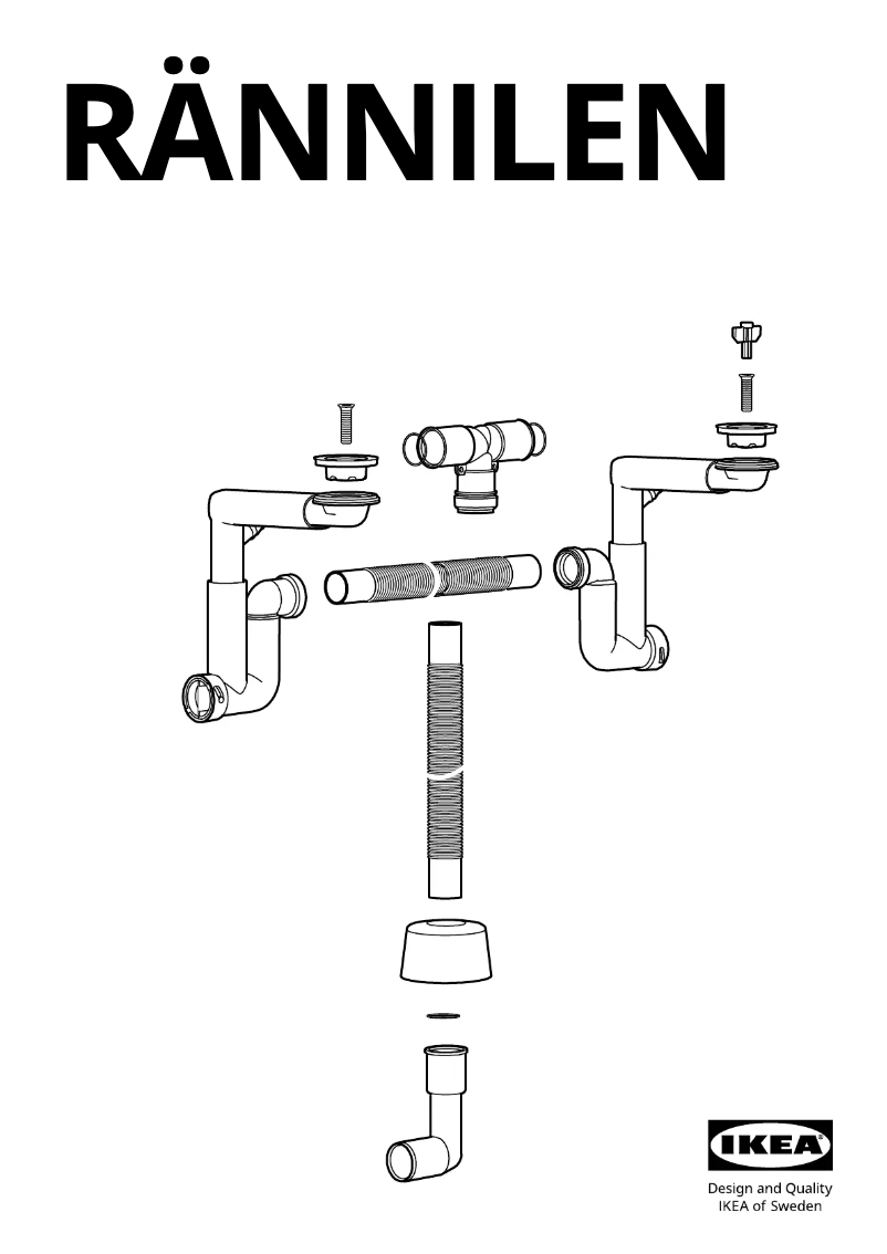 Página 1 del manual Manual de usuario Ikea RÄNNILEN 405.624.37