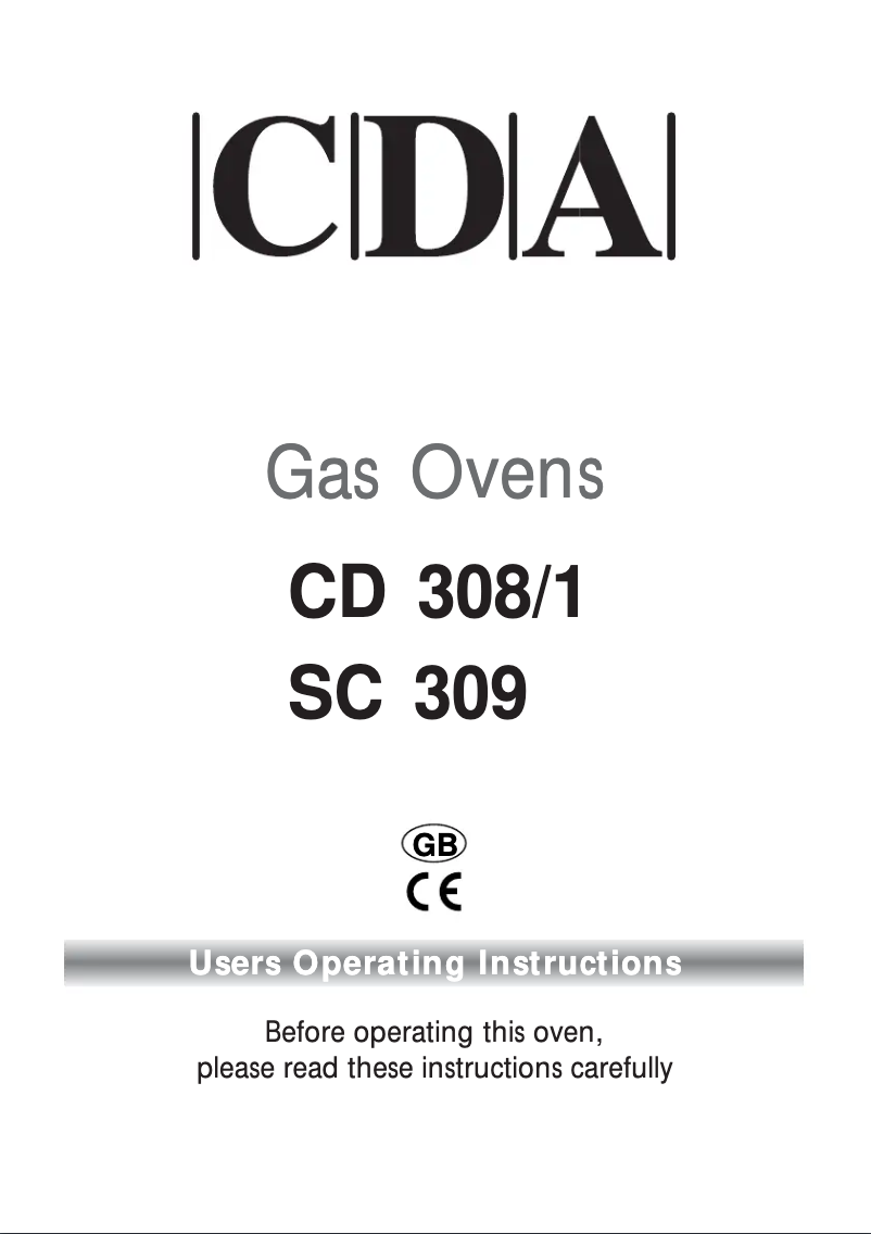 Página nº 1 - Manual de usuario CDA SC309SS