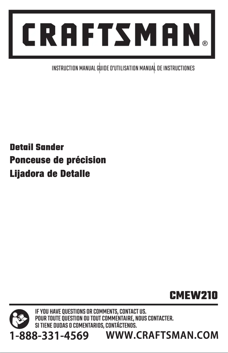 Página 1 del manual Manual de usuario Craftsman CMEW210
