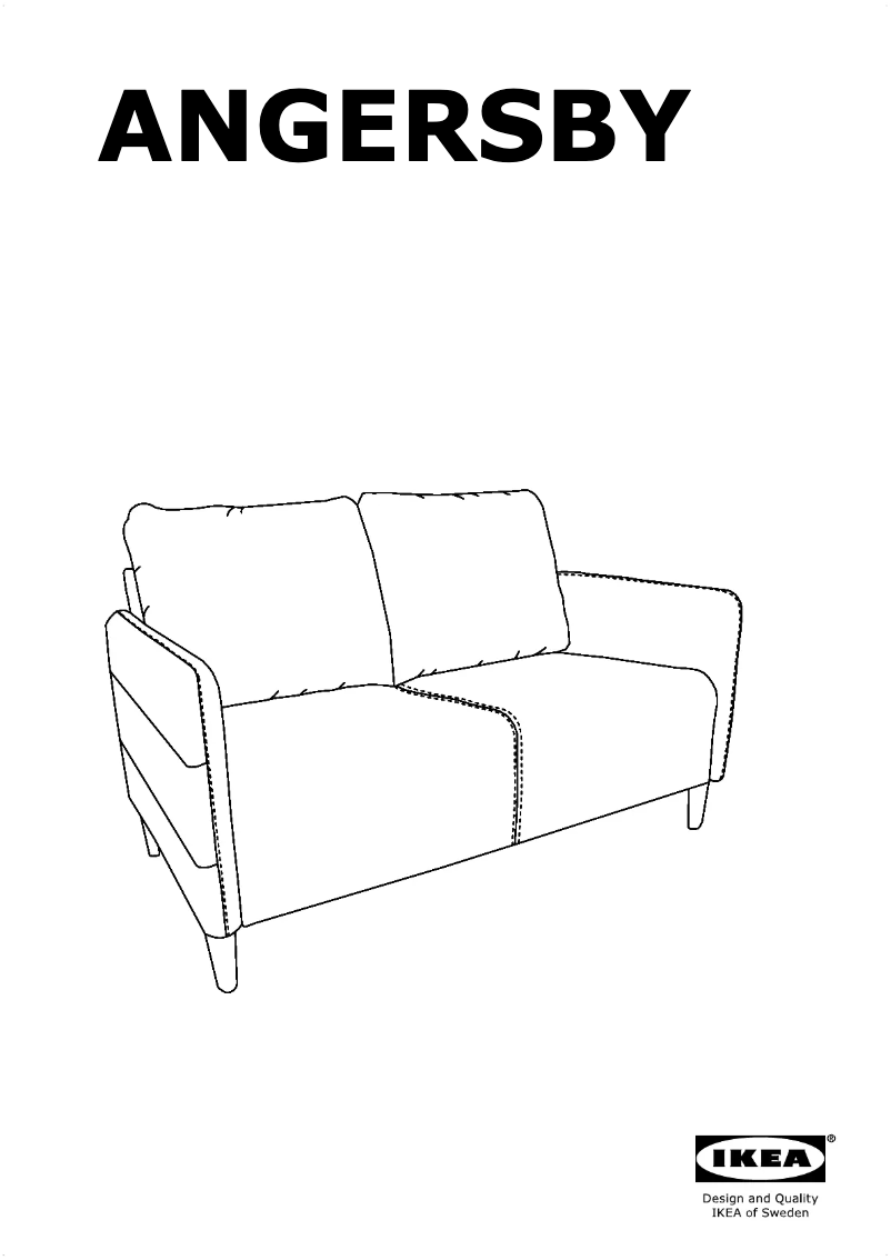 Imagen de la primera página del manual del dispositivo ANGERSBY 804.571.18