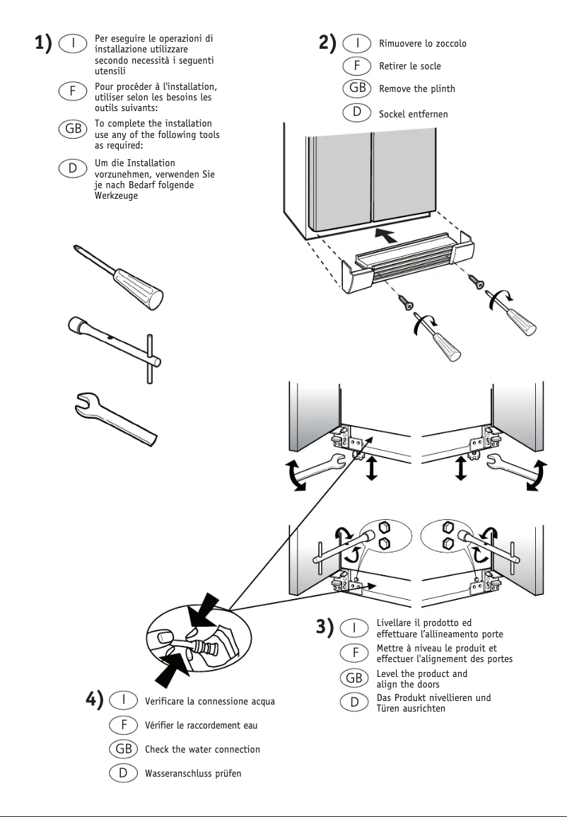 Página 1 del manual Manual de usuario Whirlpool WSC 5513 A+S
