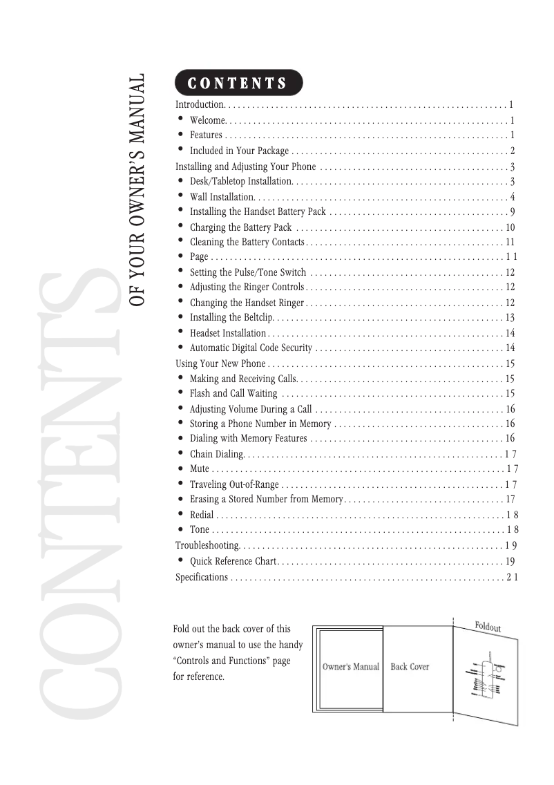 Página 1 del manual Manual de usuario Uniden EXS 9110