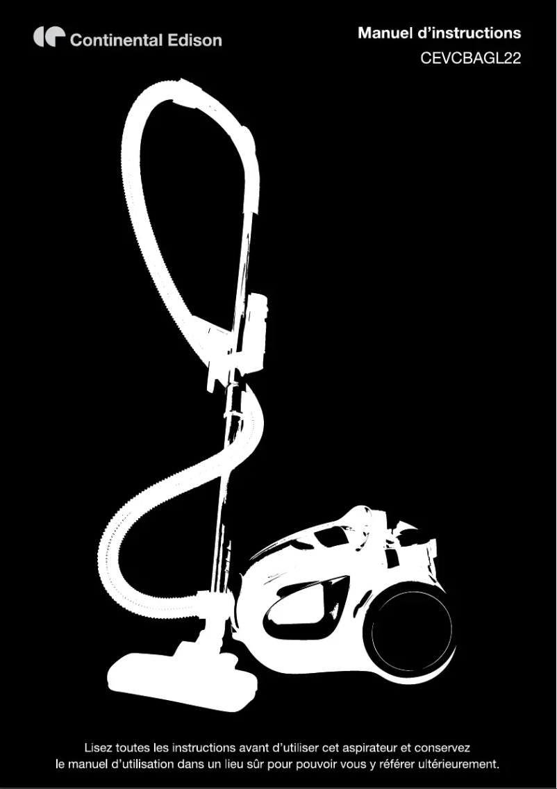 Imagen de la primera página del manual del dispositivo CEVCBAGL22