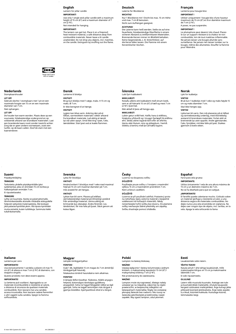 Imagen de la primera página del manual del dispositivo TOPPIG 503.272.89