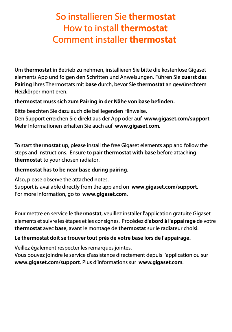 Imagen de la primera página del manual del dispositivo thermostat