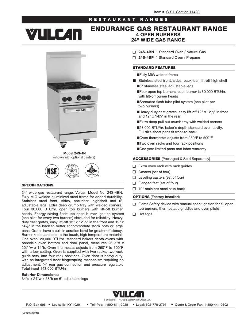 Imagen de la primera página del manual del dispositivo 24S-4B