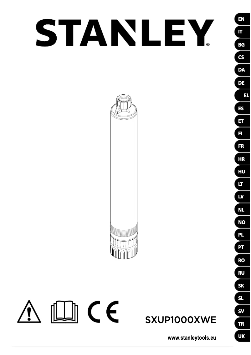 Página 1 del manual Manual de usuario Stanley STN-P1000SS