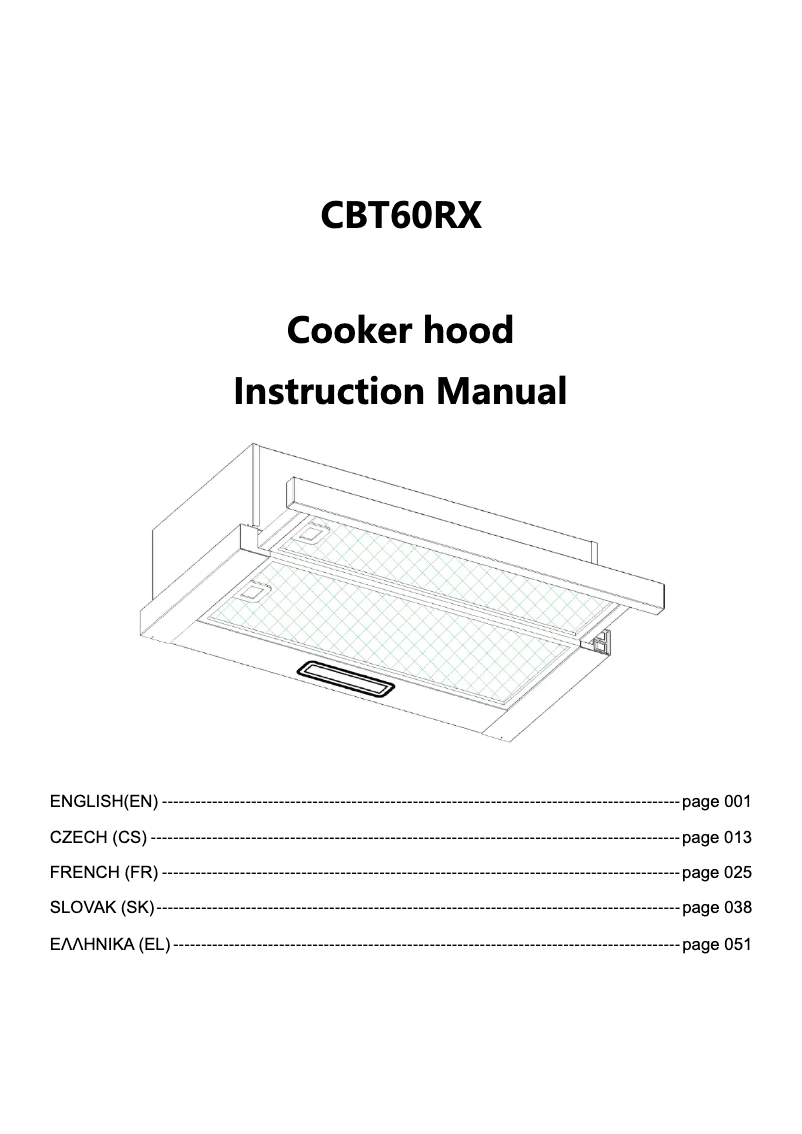 Página 1 del manual Manual de usuario Candy CBT60RX