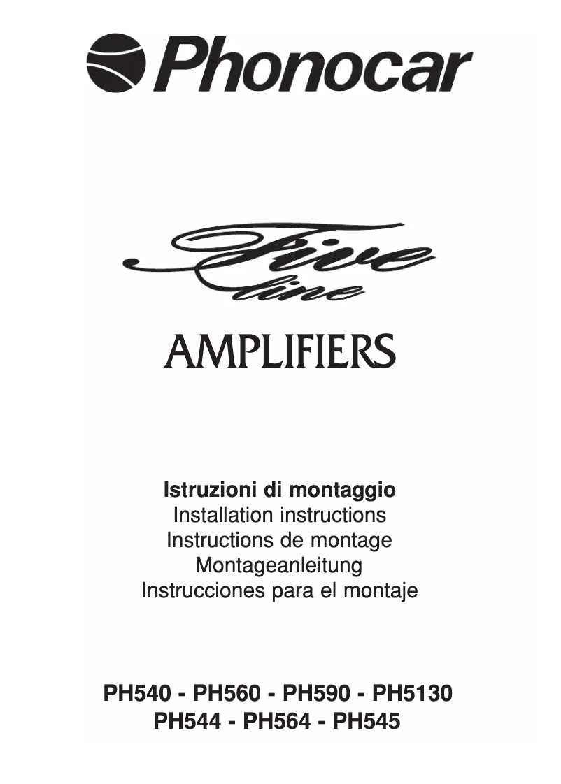 Imagen de la primera página del manual del dispositivo PH560